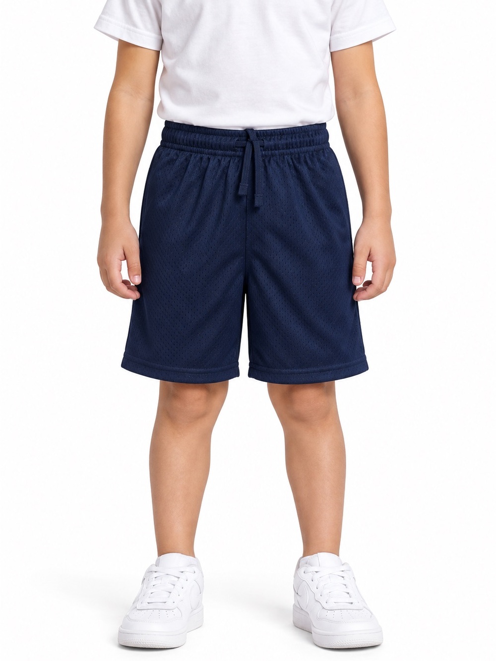🔥 5 for $30 🔥 Athletic Works Boys’ Navy Mesh Athletic Shorts | Size S 6–7